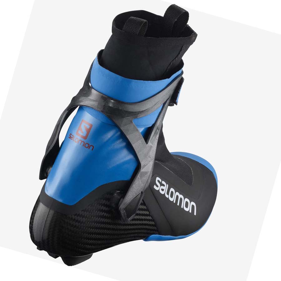 Salomon S/LAB CARBON SKATE PROLINK Síbakancs Férfi Fekete Kék | HU 2742AHK